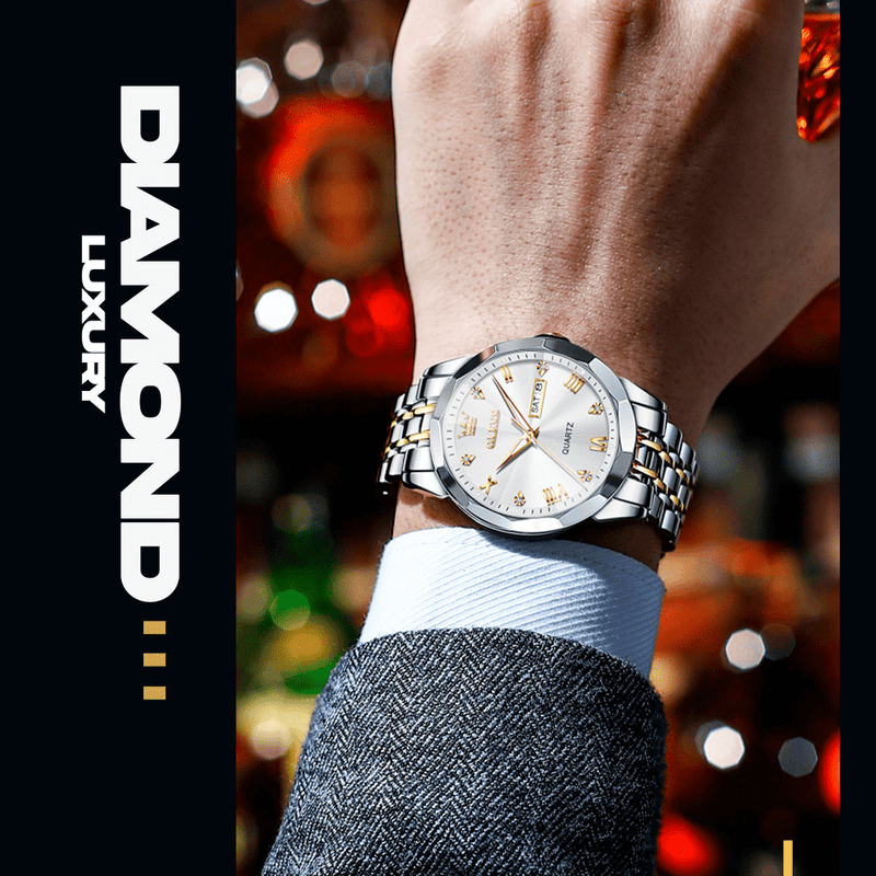 Relógio  Diamond -( A prova d agua) Original-Promoção encerra dia 05-08-2024