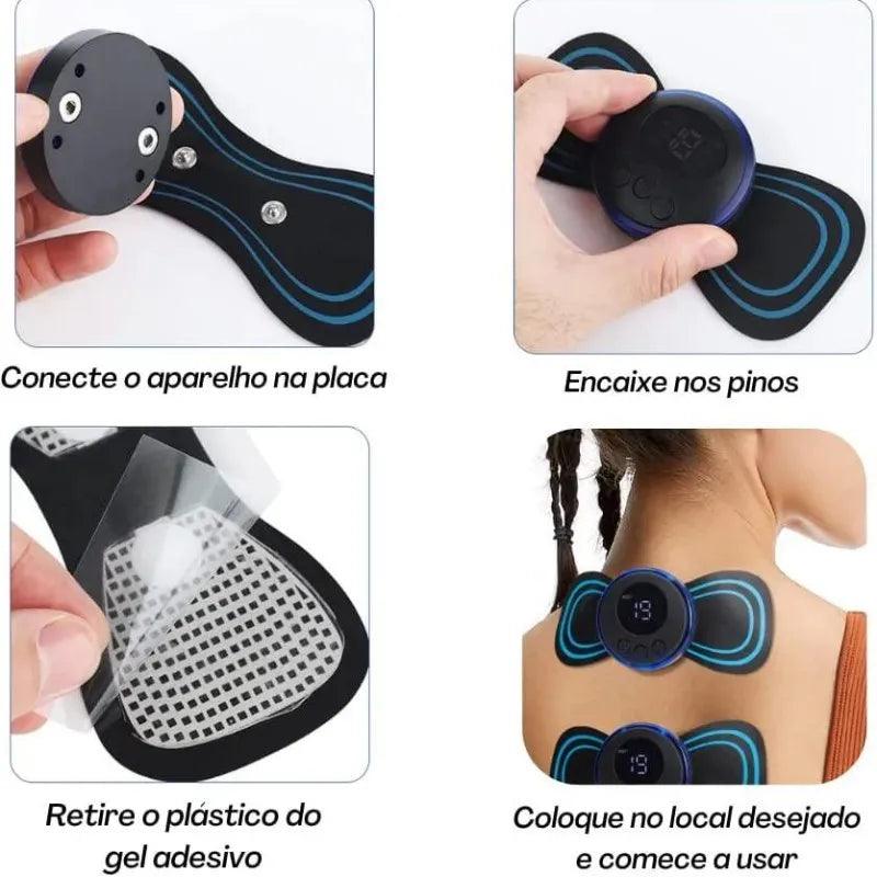 Massageador Portátil Recarregável