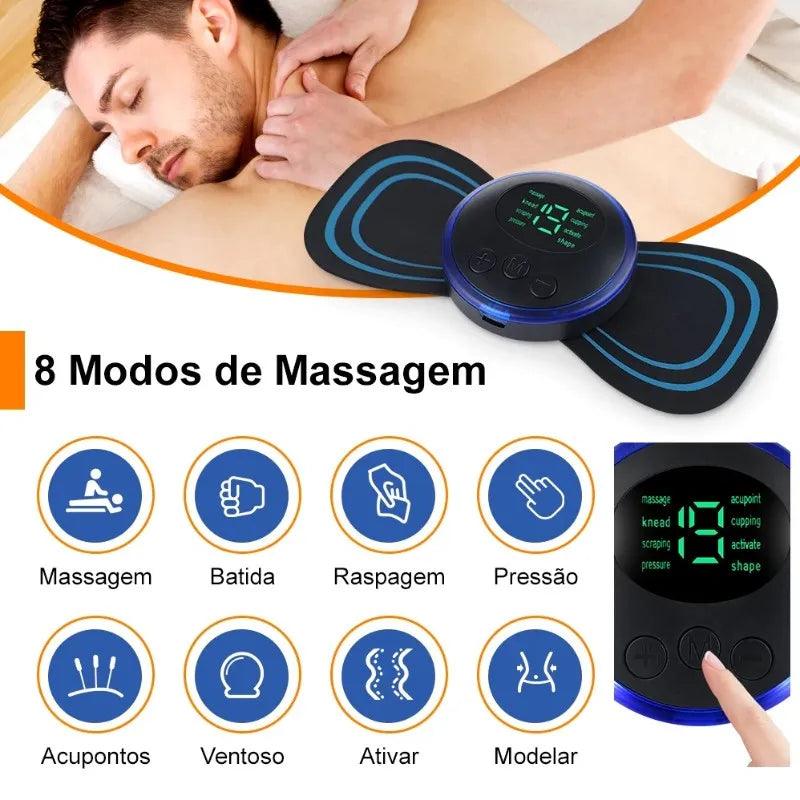 Massageador Portátil Recarregável