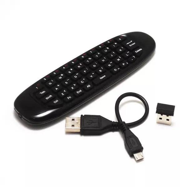 Controle para Smart TV com teclado e função mouse