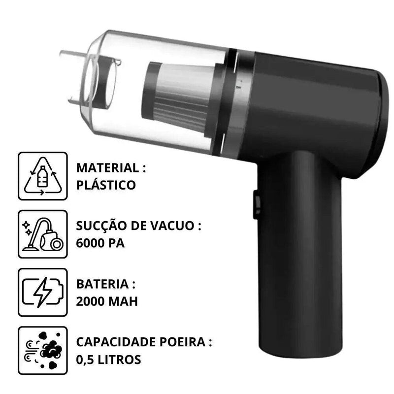 Aspirador de pó portátil - EasyClean Pro®