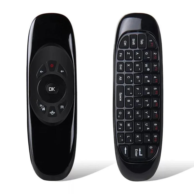 Controle para Smart TV com teclado e função mouse